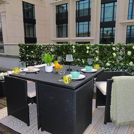 Spacious 3-Bed 3-Bath Luxury Apartment With Balcony Hyde Park London Kültér fotó